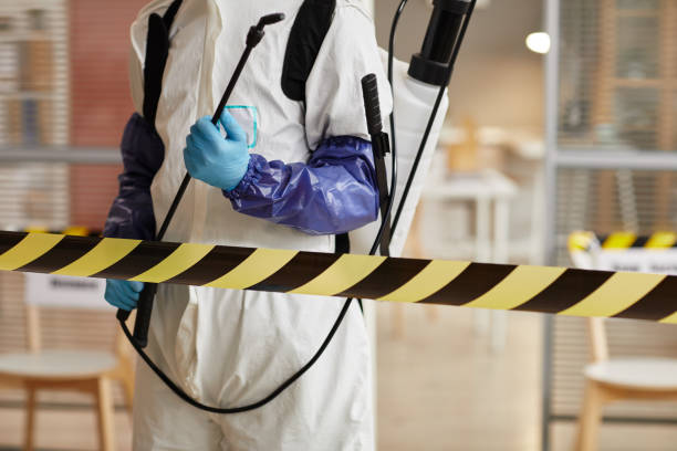 Professional Trauma Scene Cleanup technician working in Cairo, IL
